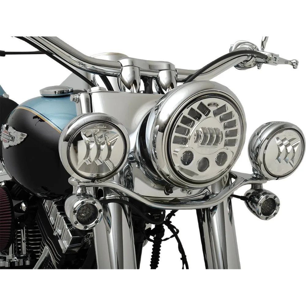 DOT утвержден 7 дюймов светодиодный круглый адаптивный moto rcycle фара с Hi/Lo луч проектор мото круглая головная фара для Harley