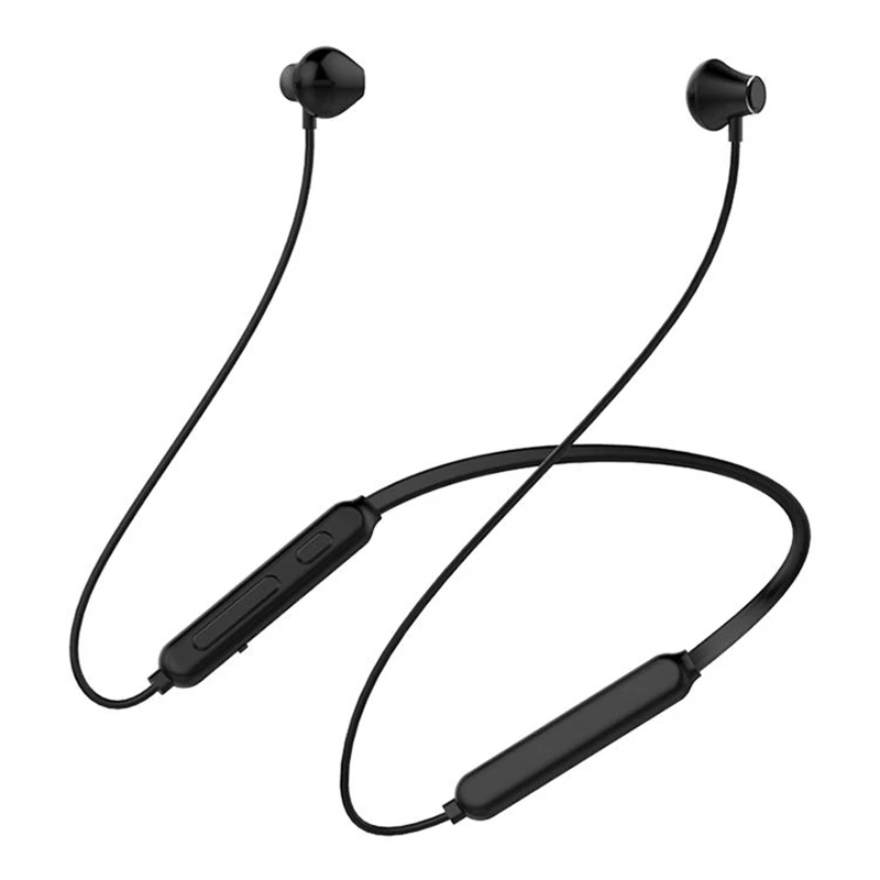 

Magnetic Sports Bluetooth Headset Stereo Bass Neckband Headset Sweatproof Bluetooth4.2 Wired Headset