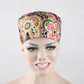 

high quality surgical caps for long hair butterfly L size only