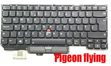 20HR, 20HQ, 20K3, 20K4 lxl для thinkpad x1carbon 5th gen Клавиатура ноутбука, рамка UKE черная подсветка FRU 01LX539