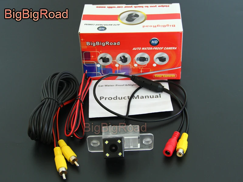 BigBigRoad Car Rear View Reverse Backup Camera For Volkswagen VW tiguan 2010 2011 2012 2013 2014 2015 Parking Camera Waterproof (2)