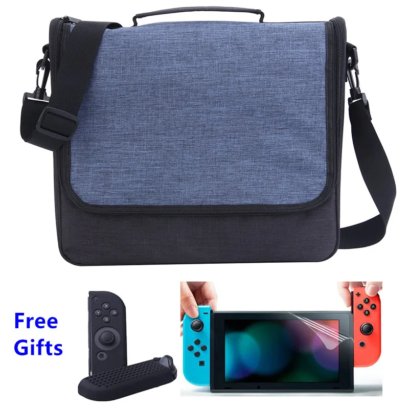 Storage Travel Carrying Messenger Bag Protective Cover Hard Shoulder Box Case For Nintend Switch Nitendo Nintendo