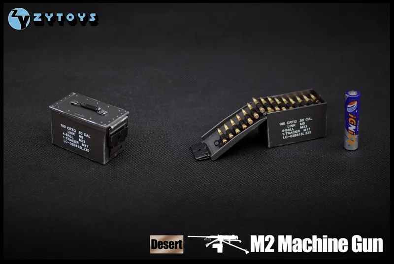 ZYTOYS ZY8031B 1/6 M2 Браунинг оружие Модель версия для 12 дюймов фигурка Sence DIY