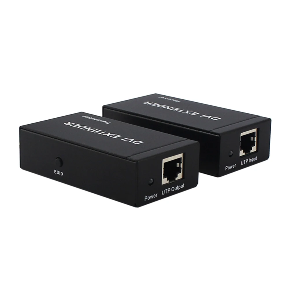 DVI 60 метров кабель удлинитель к RJ45 HD без потерь 1080P усилитель