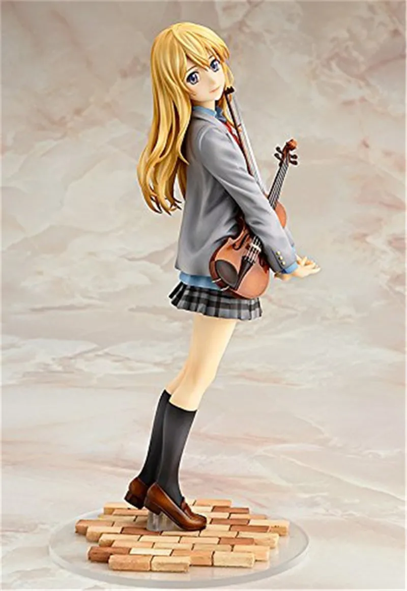 Your Lie in April Kaori Miyazono PVC Action Figure Model Toys Anime Shigatsu wa Kimi no Uso Misono Kaoru Figuras Dolls 18cm (3)