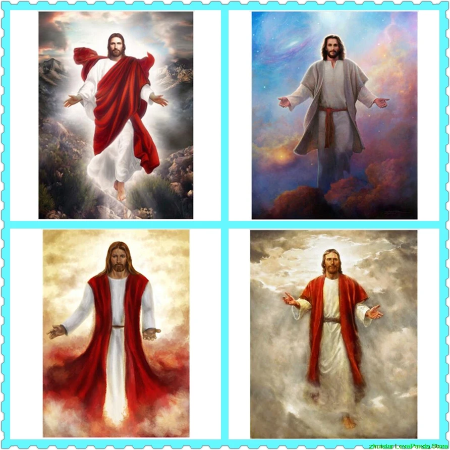 

diamond painting Jesus religious cloud god diamond embroidery sale diamond painting accessories rhinestones pictures