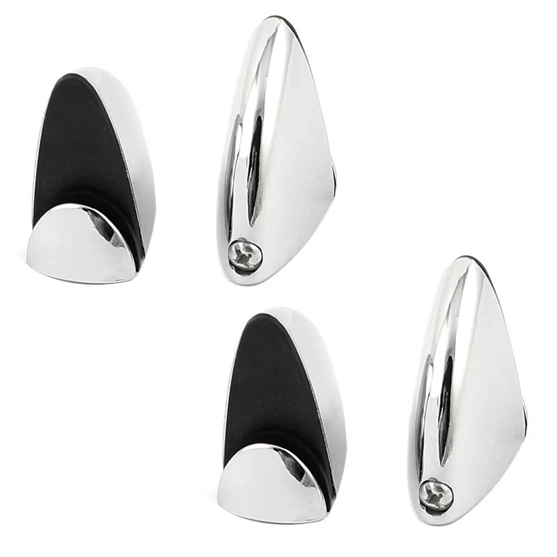 F Type 3-9mm Glass Shelf Clip Clamp Holder Support Bracket 4pcs | Обустройство дома