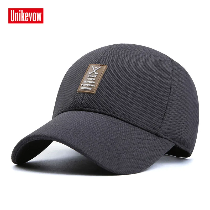 Для мужчин весенне-летняя шляпа от солнца повседневная спортивная бейсбольная кепка с эластичной ткани