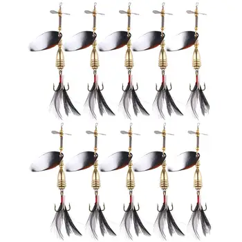 

VISSEN 5pcs/lot Fishing Lures 9cm/12g Metal Spinner Spoon Wobblers Jig Lures Hard Baits Sequins Fishing Tackle Pesca