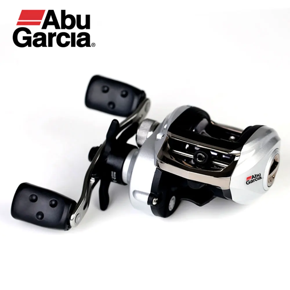 NEW 2017 Abu Garcia Model Gray Max3 SMAX3 Right Left Hand Bait Casting Fishing Reel 6.4:1 207g Max Drag 8kg Baitcasting Reel