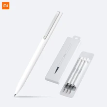 Ручка Xiao mi jia с 0,5 мм швейцарской заправкой 143 мм роликовый шариковый знак ручка mi Xio mi знак шариковая ручка