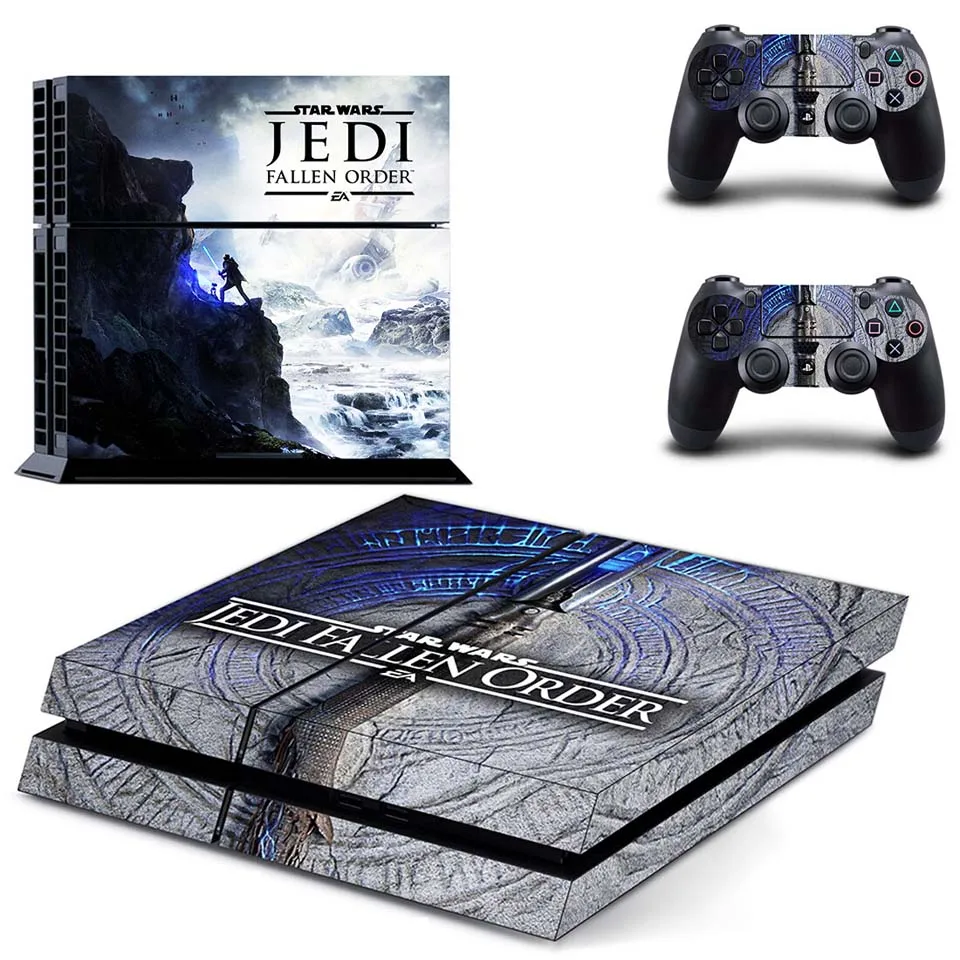 

Star War JEDI Fallen Order Vinyl Decal PS4 Skin Full Body Cover Protective Stickers for Sony Playstation 4 Console & Controller