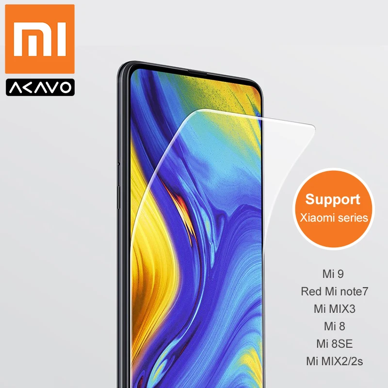 

Xiaomi scratch-resistant Screen Protector RedMi note7 2.5D Tempered Glass film for MI9, Mi8, Mi8SE, MIX2/2s, MIX3 Protector Film