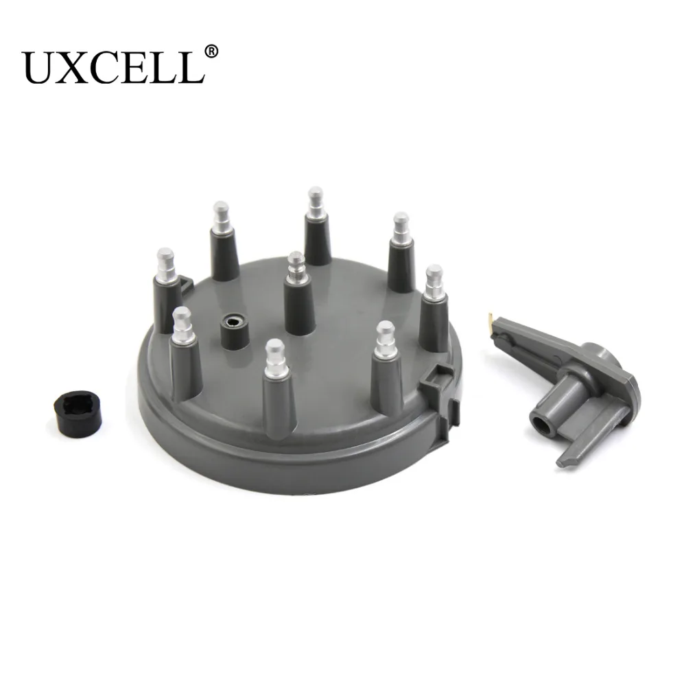 UXCELL 8233 Car Ignition Distributor Cap and Rotor Kit For Ford Thunderbird Bronco Mustang F150 F250 F350 E150 E250 E350