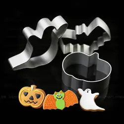 LINSBAYWU 1 шт. Хэллоуин печенье резак формы DIY призрак и Тыква Форма торт печенье украшения инструменты для выпечки горячая распродажа