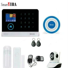 SmartYIBA приложение управление IP Сетевая камера Солнечная Сирена PIR датчик движения датчик утечки газа и т. д. для Wi-Fi комплекты домашней сигнализации