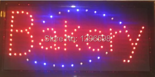 

CHENXI hot sale customed 10x19 Inch Semi-outdoor Ultra Bright running bakery store display led sign