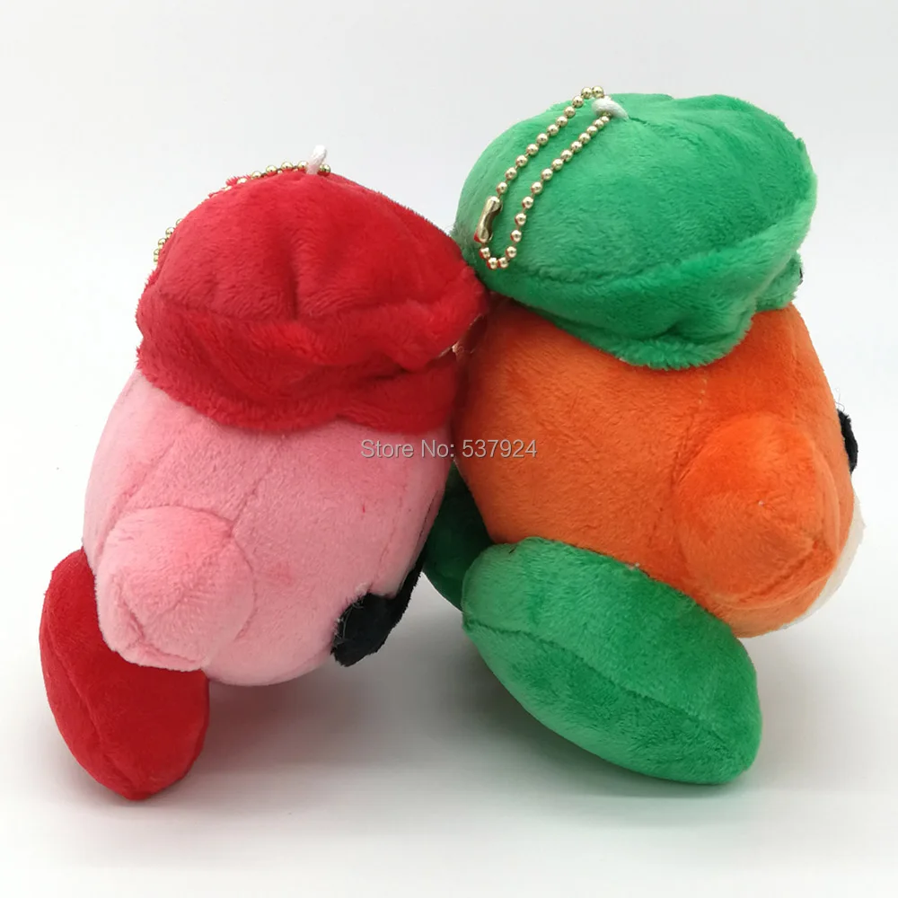 Kirby Waddle Dee with Mario Luigi Hat-5inch-45+60g-13-A