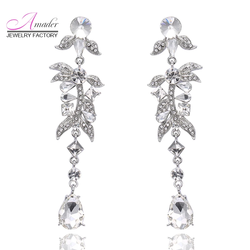 High Quality Earings Fashion Jewelry Charming Bridal Big Earrings Lote