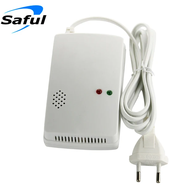 Free shipping Sound&Flash alarm output Wireless liquefied gas leak