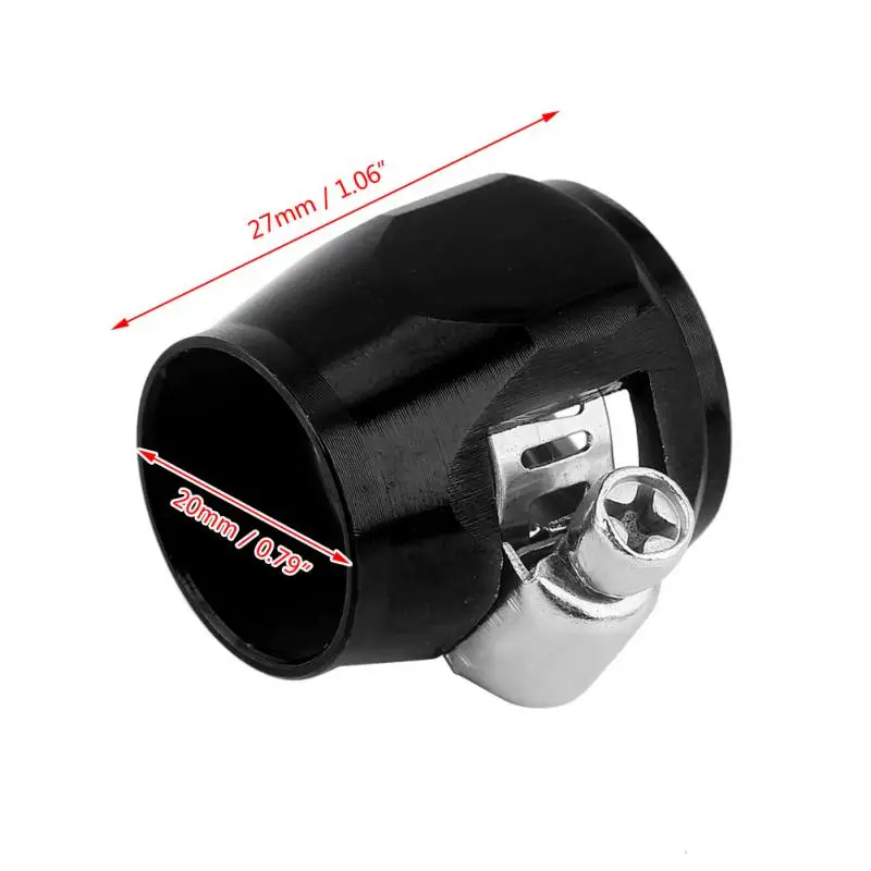 Oil Fuel Hose End Clamp Finisher Water Line Clip Hose Connectors AN10