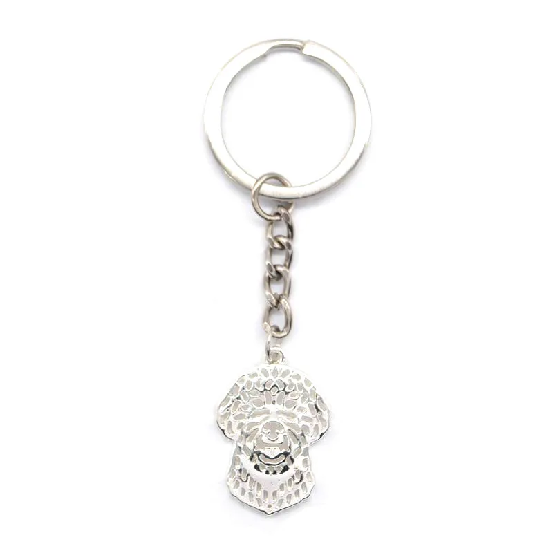 

Jewelry Dog Pendant Key Chains Alloy Lagotto Romagnolo Key Chains For Lovers
