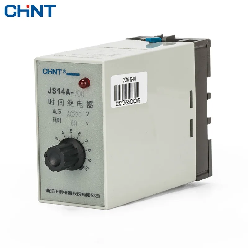 

CHINT Transistor Type Time Relay JS14A 36V 110V 220V 380V