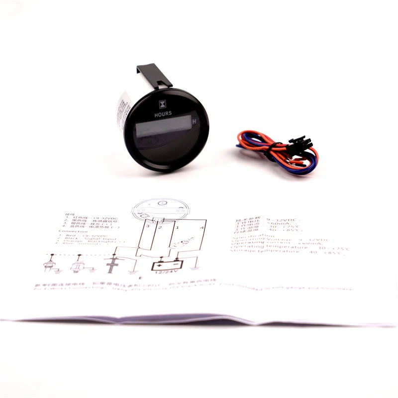 Счетчик часов для BMW E 30 34 36 38 39 46 53 60 82 83 87 90 92 F 11 Универсальный цифровой датчик 52 мм