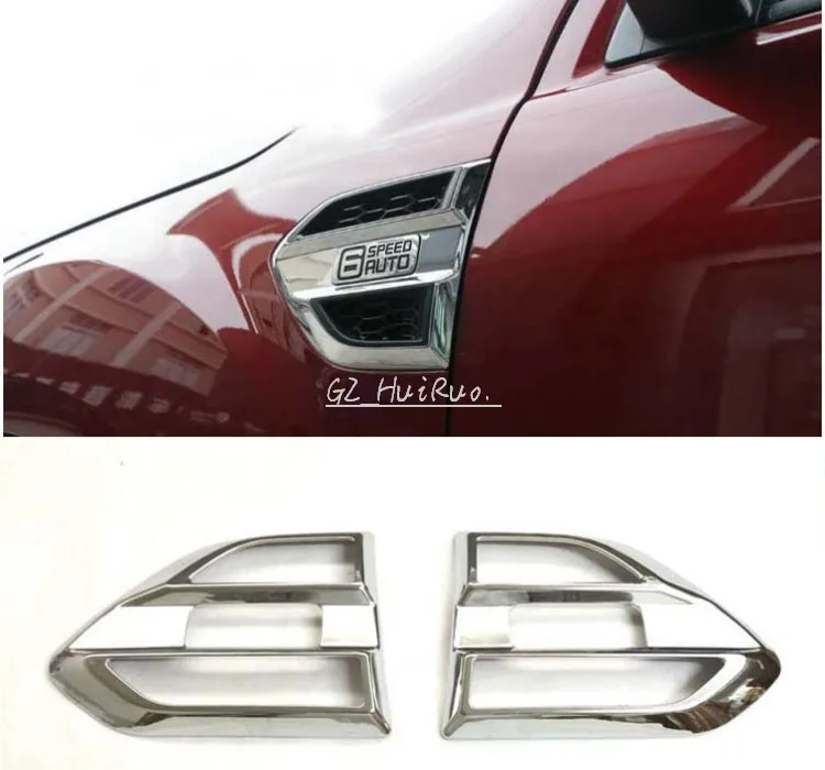 

Car Door Siginal Turning Light Frame ABS Chrome Sticker For Ford New Everest 2015 2016 Accessories