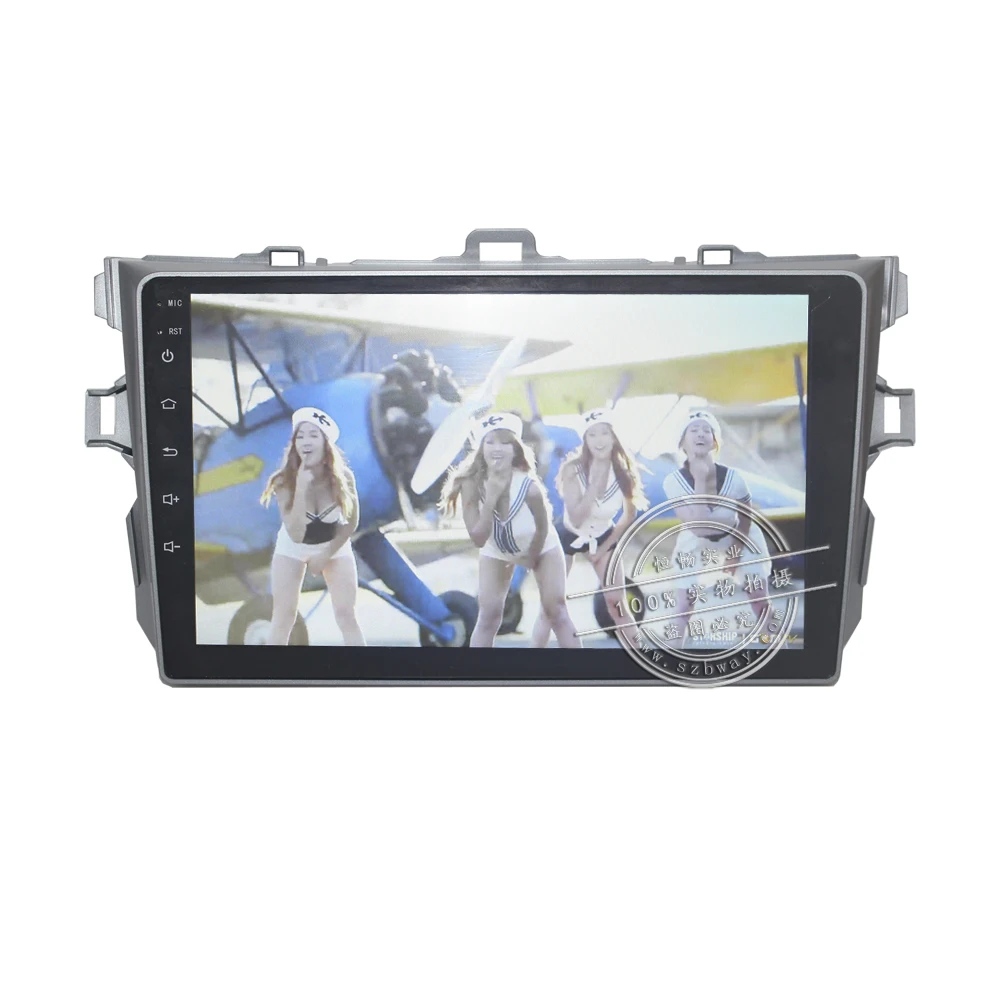 Discount HANGXIAN 9" Android 7.0 Car Multimedia Radio dvd gps Player For Toyota Corolla 2007 2008 2009 2010 2011 car stereo navigation 18
