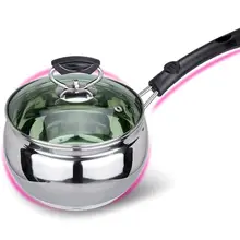 Кастрюля из нержавеющей стали, ковш для молока, набор мыла, антипригарная посуда для варки, кухонная посуда, Детская пищевая добавка, двухслойная кастрюля