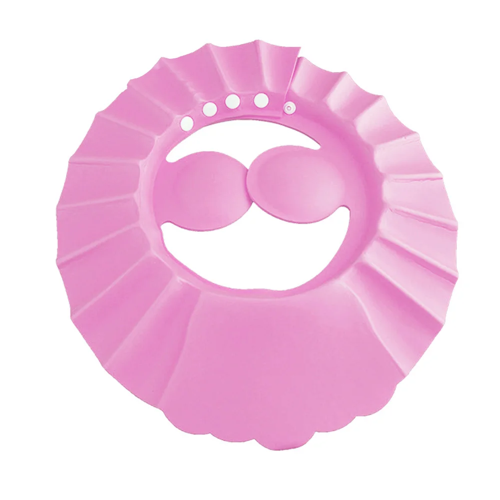 

Adjustable Child Bathing Cap Bath Visor Children Shampoo Bath Shower Cap Shampooing For Kids To Baby Shower Hat