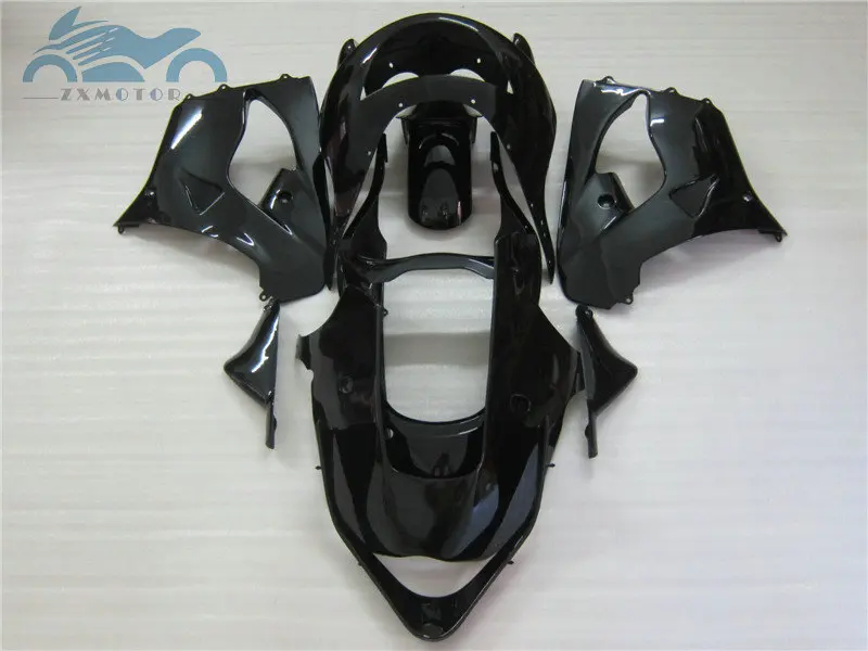 

Free Customize fairing kits for Kawasaki Ninja ZX 9R 1998 1999 motorcycle fairings kit ZX9R 98 99 ABS all black road racing set