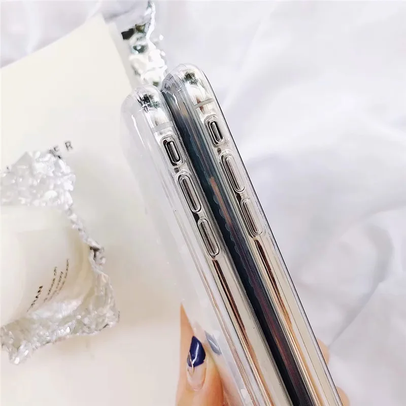 Чехол для Xiaomi Redmi K20 pro прозрачный чехол с динамическим блеском и зыбучим песком из