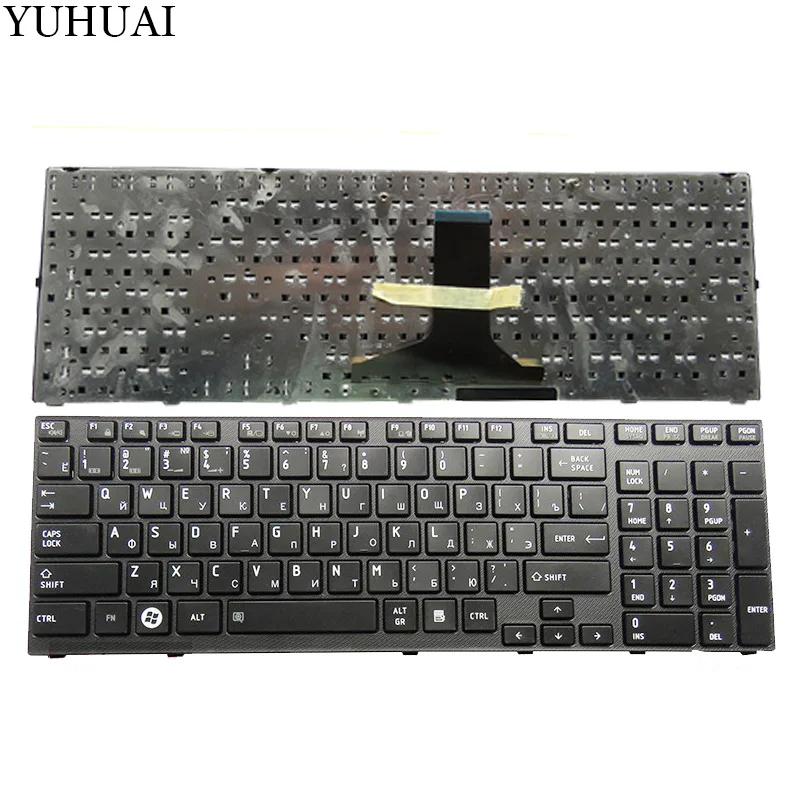 

New Russian keyboard FOR Toshiba Satellite P750 P755 P750D P770 P770D P775 X770 X775 RU Laptop Keyboard black