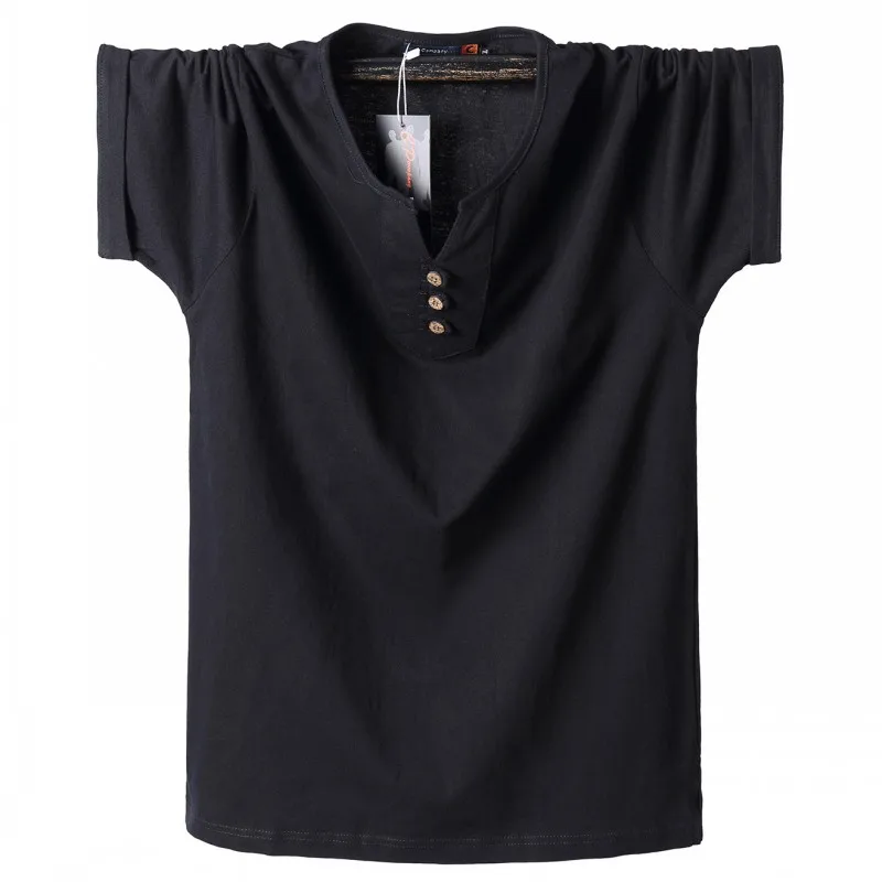 7XL 8XL Men cotton t shirt large Size Tee Shirt Plus size Summer Short
