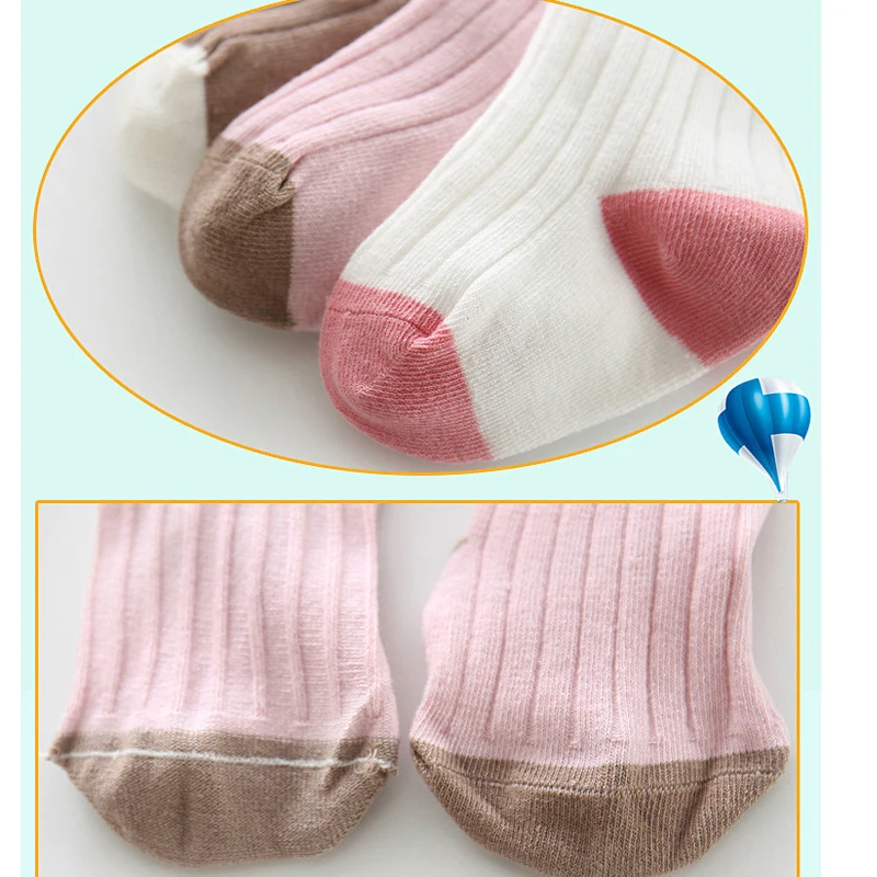 Girls Tights Kids Solid Tights Toddler Infant Newborm Baby Knitted Cotton Warm Pantyhose Stocking Baby clothing