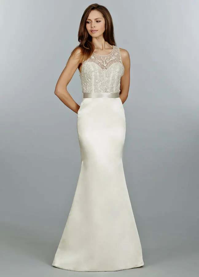 2015 Off White Mermaid Dress Backless Sexy Wedding Dresses Long Weding Gowns For Party Women 