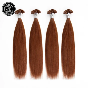 

Fairy Remy Hair Remy Human Fusion Fusion Hair Double Drawn Nail U Tip Pre Bonded Capsules Human Hair Extensions 0.8g/s 14 inch