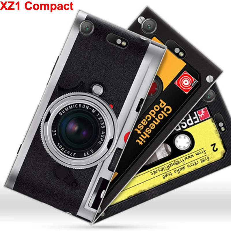 For Sony Xperia Xz1 Compact Case Retro Pattern Hard Pc Phone Cover For Sony Xz1c Case Xz1compact Shockproof Plastic Shell Cases Aliexpress Cellphones Telecommunications