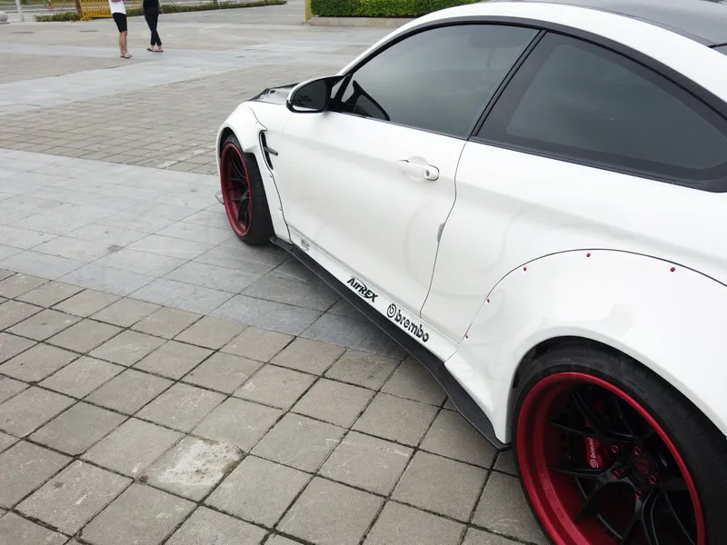 2014-2016 BMW F82 M4 LB Performance Style Body Kit CF (48)