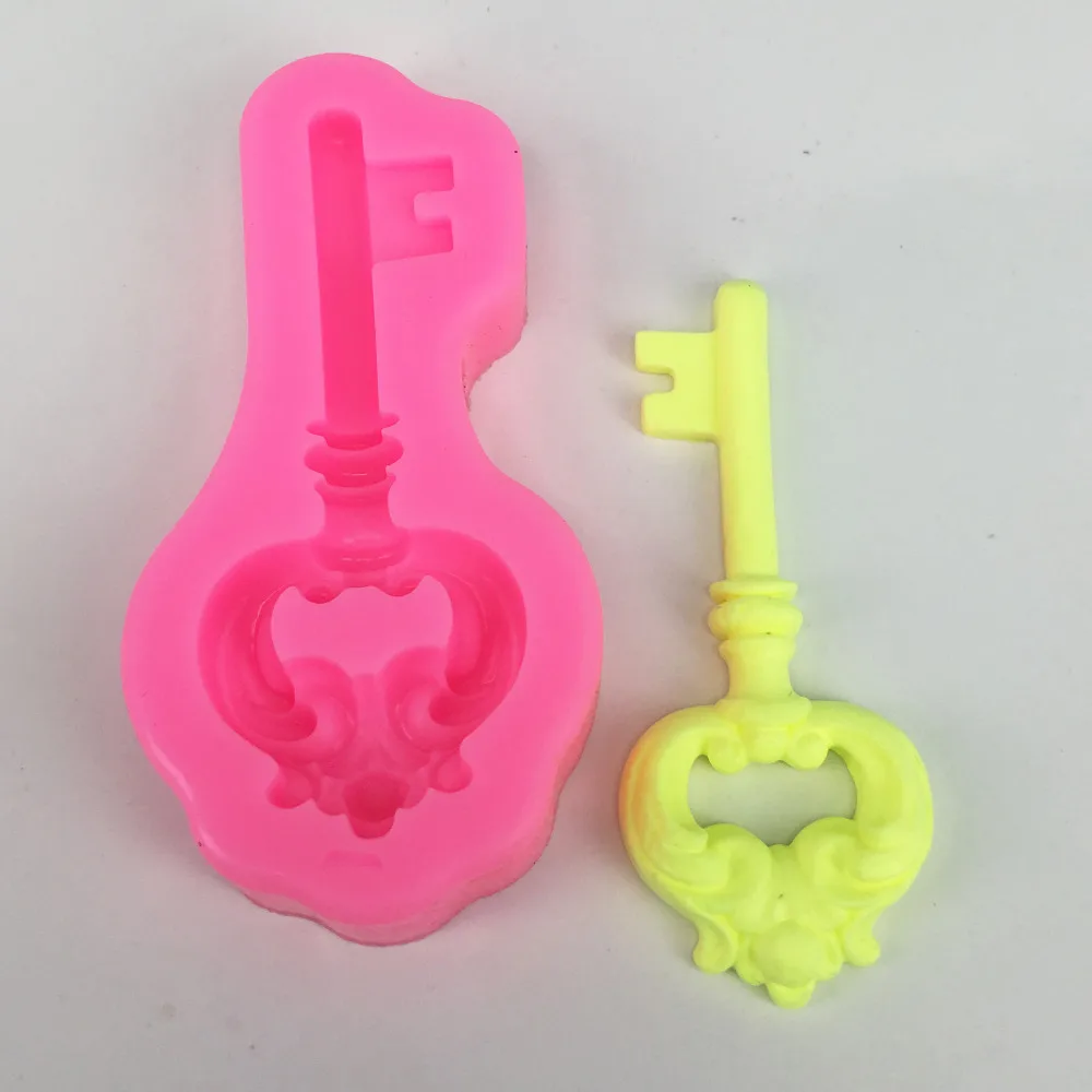 

Key Shapes Silicone Molds Fondant Cake Decorating Tools Fun Mould