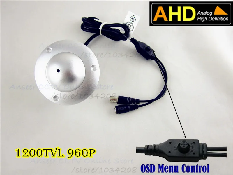 

AHD Analog High Definition Flying Sauce Surveillance Camera 960P 1200TVL AHD Elevator Dome Pinhole Camera UFO Dome Camera AHD