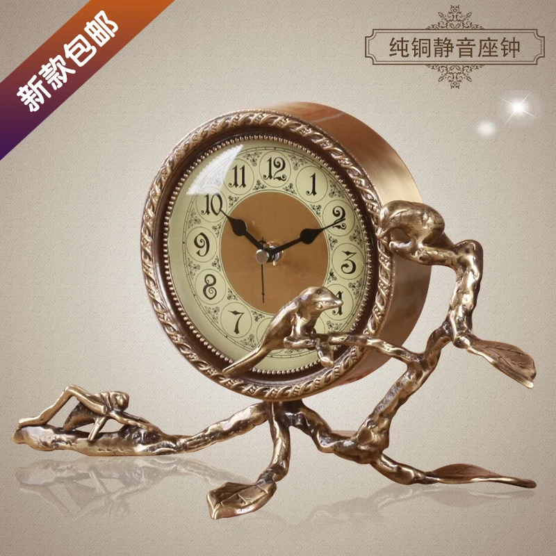 2017 Meijswxj настольные часы Saat Reloj кронштейн прикроватные Творческий немой Relogio Reveil