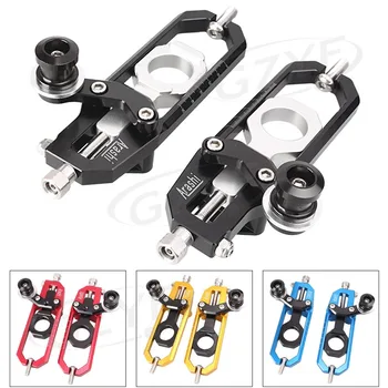 

CNC Aluminum Chain Adjusters with Spool Tensioners Catena For Yamaha YZF R1 2015 2016