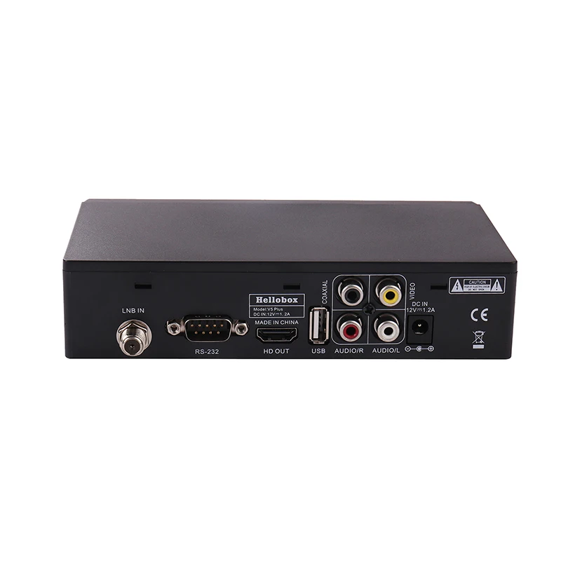 Спутниковый ТВ приемник Hellobox V5 PowrVu IKS Biss полностью autoroll DVB S2 встроенный