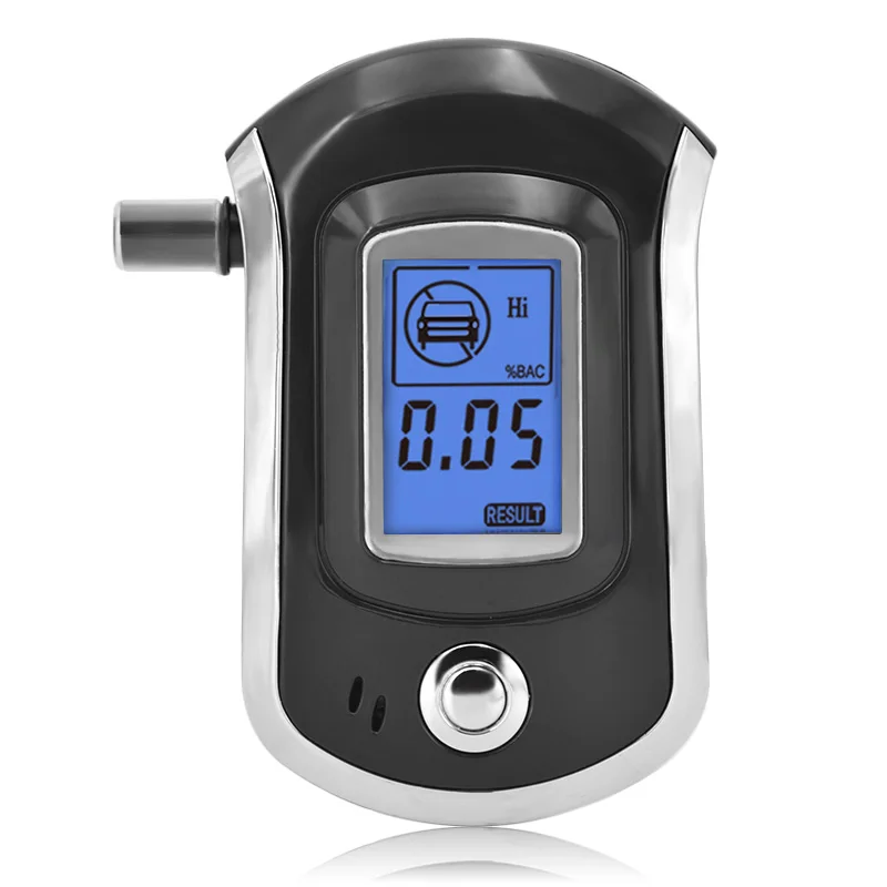 الذكية فاحص نسبة الكحول في النفس الرقمية LCD الكحول محلل AT6000 مع 5 قطع أبواق الذكية فاحص نسبة الكحول في النفس الرقمية LCD الكحول محلل AT6000 مع 5 قطع أبواق