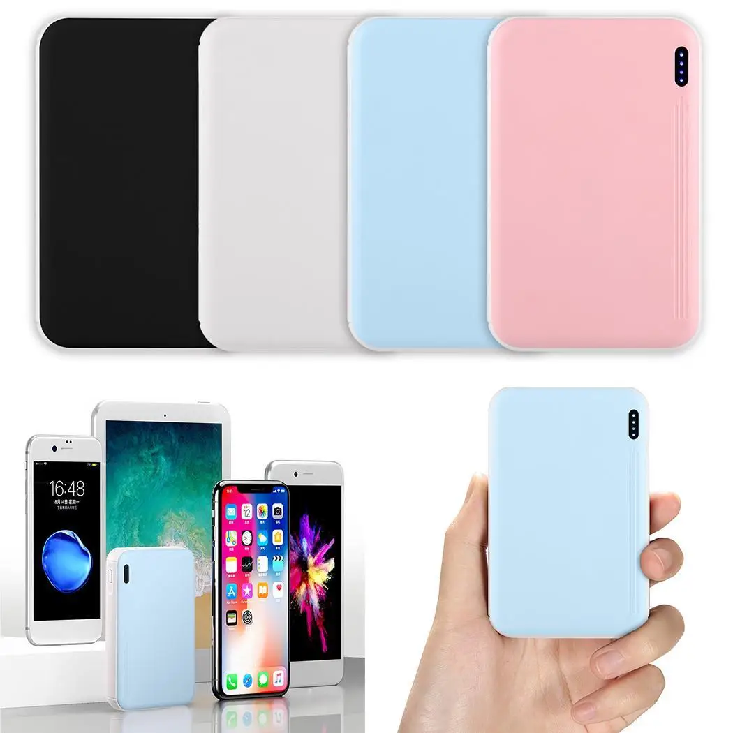 Мини Внешний аккумулятор 10000 мАч с ручкой внешний для iPhone X 8 7 6 Samsung S8 S9 Xiaomi mi Power