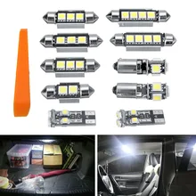 Mofaner 10 шт. безотказные огни SMD светодиодный комплект внутренних огней для Volkswagen для VW MK4 Golf GTI Jetta 1999-2005