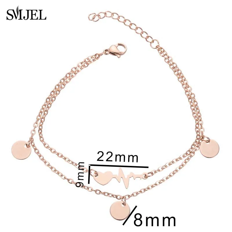 SMJEL естественные ракушки женские браслеты для щиколотки Boho цепочка веревка ручной работы Sea Shell браслет на лодыжке пляжные украшения подарки на удачу